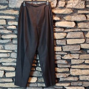 Women's S.L.B. 100% silk career pants sz 6